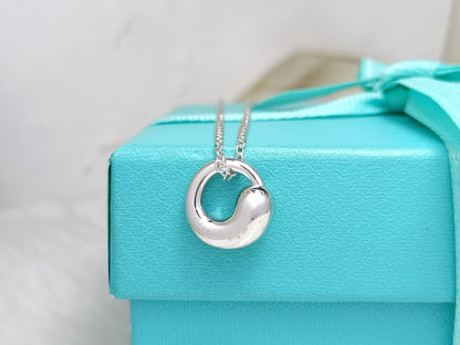 [Lioran]SNAIL PEDANT SILVER NECKLACE