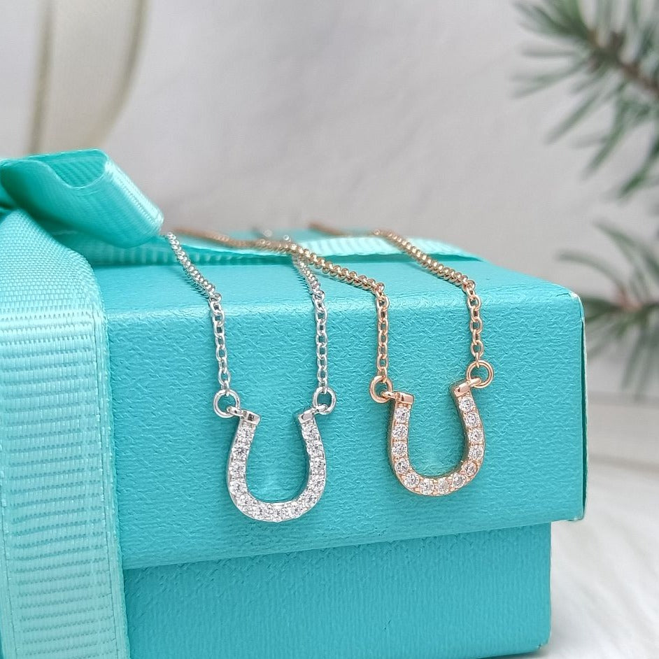 [Lioran]U DIAMONDS PEDANT NECKLACE