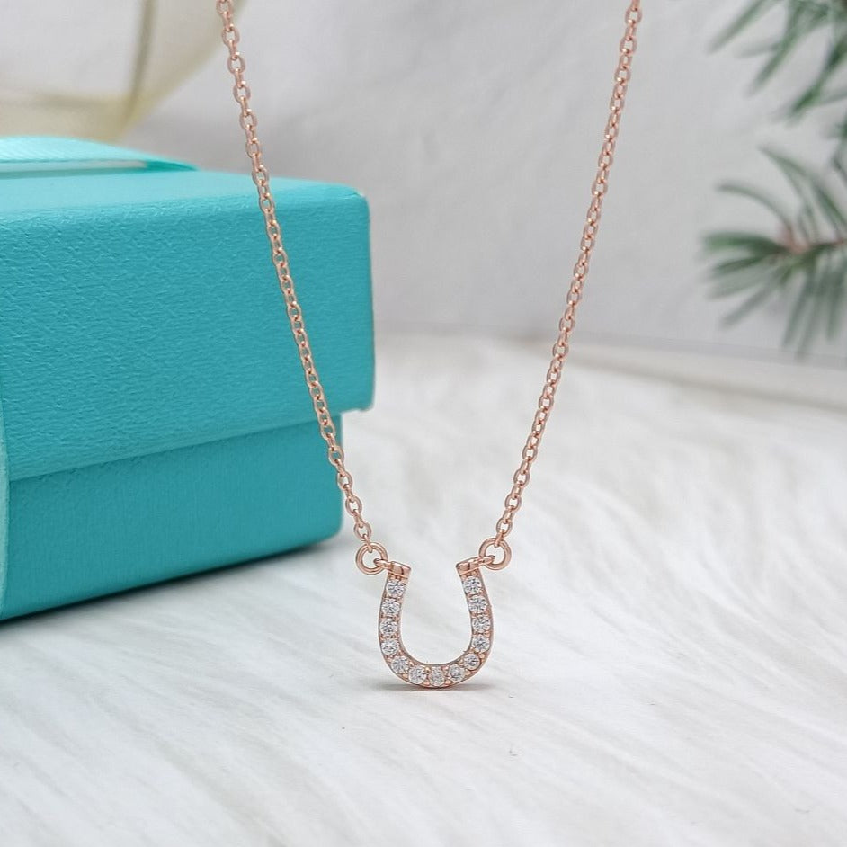 [Lioran]U DIAMONDS PEDANT NECKLACE