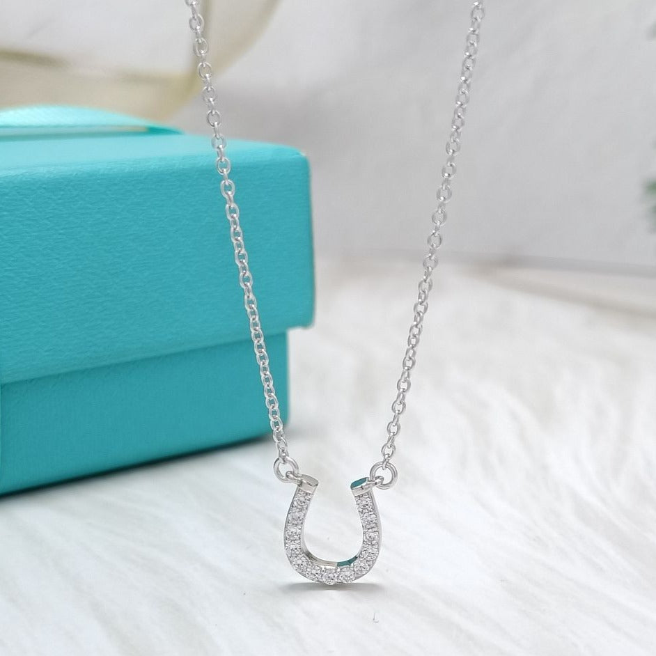 [Lioran]U DIAMONDS PEDANT NECKLACE