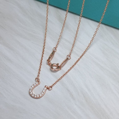 [Lioran]U DIAMONDS PEDANT NECKLACE