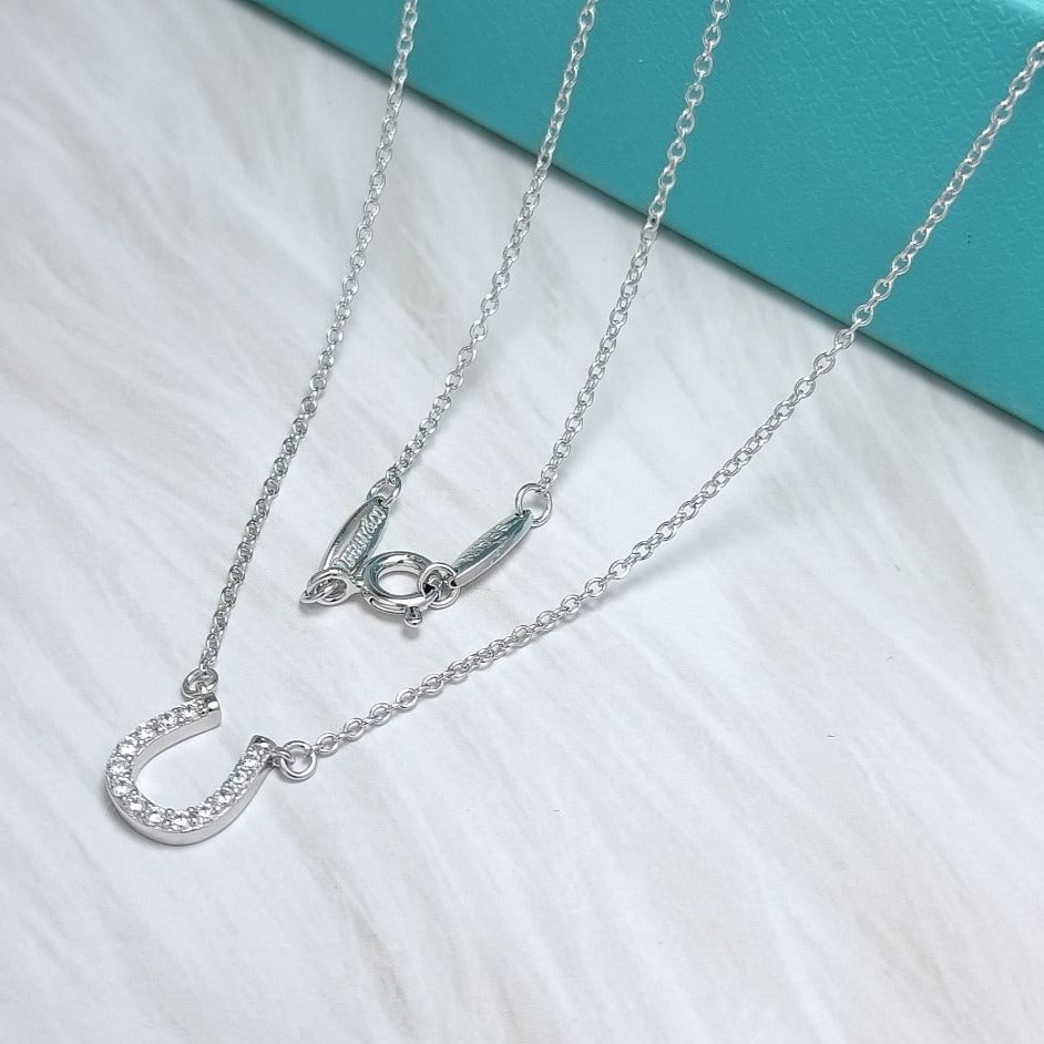 [Lioran]U DIAMONDS PEDANT NECKLACE