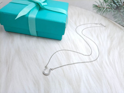 [Lioran]U DIAMONDS PEDANT NECKLACE