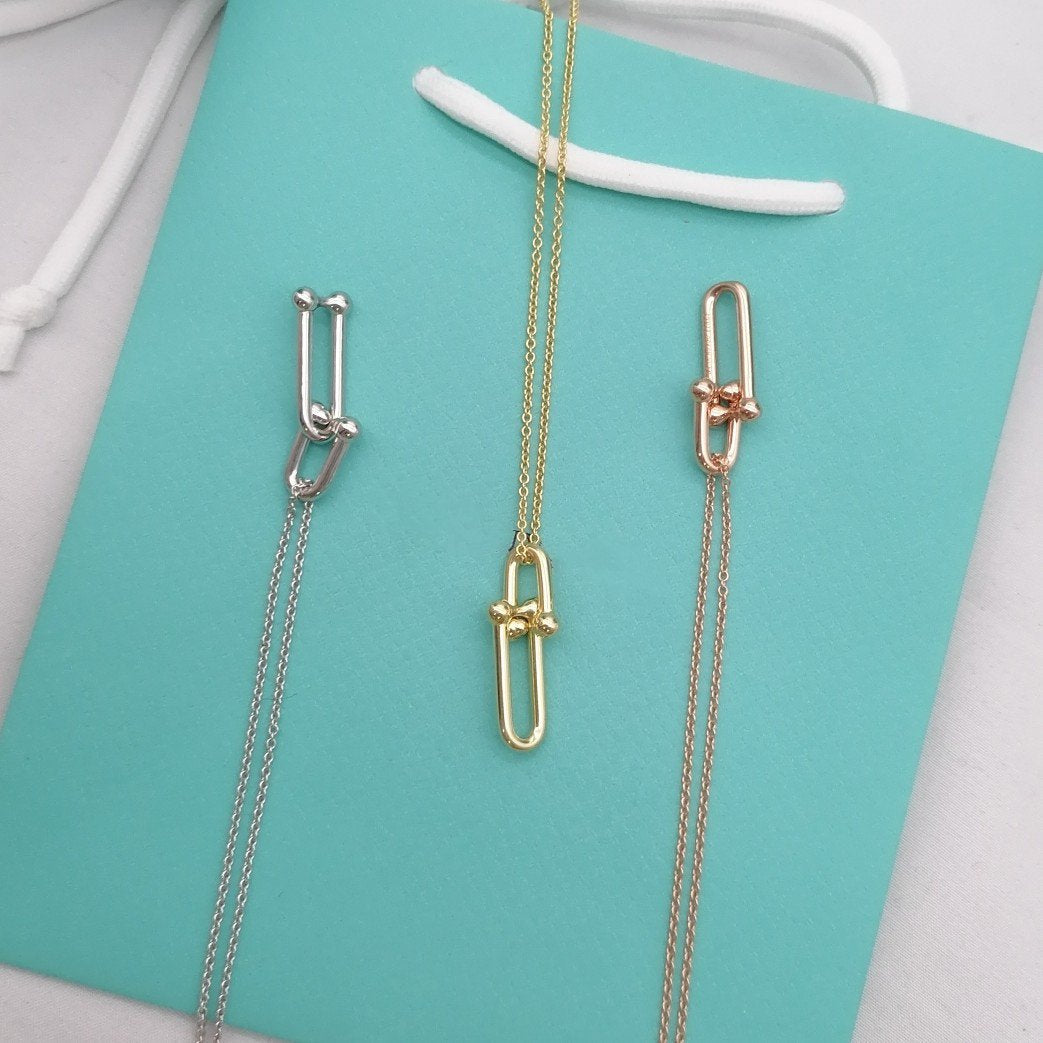 [Lioran]HARDWEAR GOLD DROP PEDANT NECKLACE