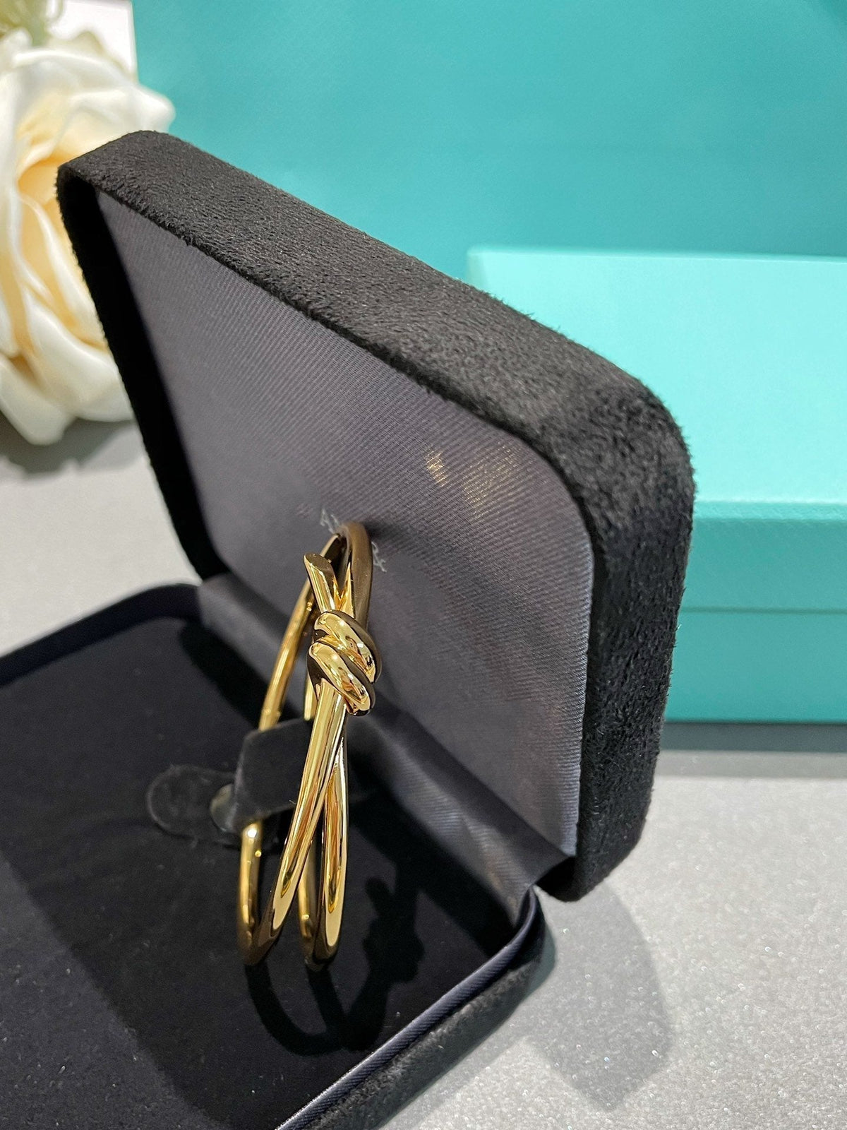 [Lioran]KNOT DOUBLE ROW GOLD BRACELET