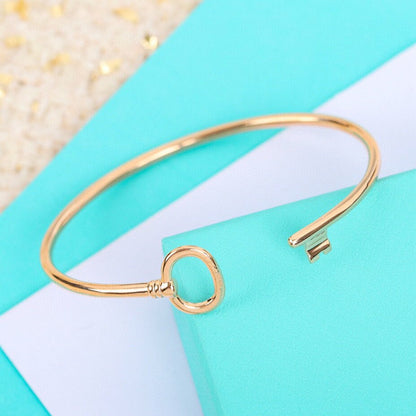 [Lioran]KEY WIRE OVAL BRACELET