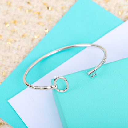 [Lioran]KEY WIRE OVAL BRACELET