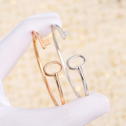 [Lioran]KEY WIRE OVAL BRACELET