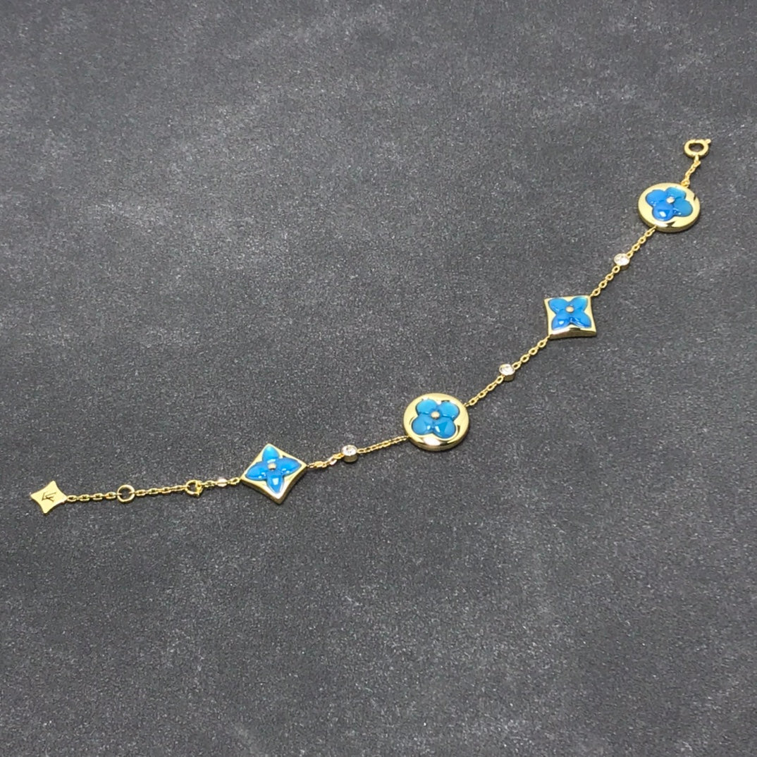 [⭐Lioran]STAR AND SUN TURQUOISE 4 MOTIFS 3 DIAMONDS