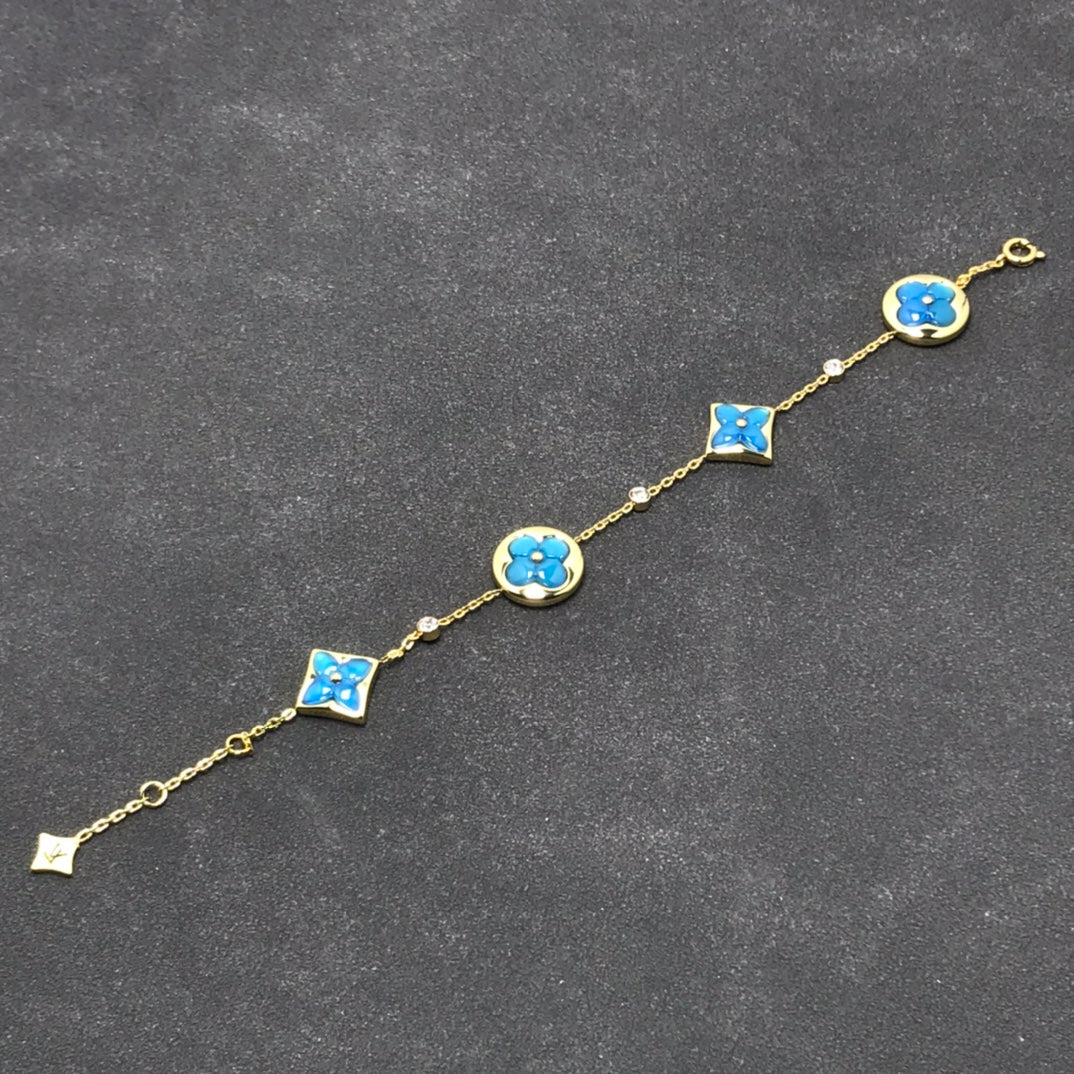 [⭐Lioran]STAR AND SUN TURQUOISE 4 MOTIFS 3 DIAMONDS