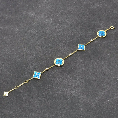 [⭐Lioran]STAR AND SUN TURQUOISE 4 MOTIFS 3 DIAMONDS
