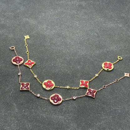 [⭐Lioran]STAR AND SUN CARNELIAN 4 MOTIFS 3 DIAMONDS