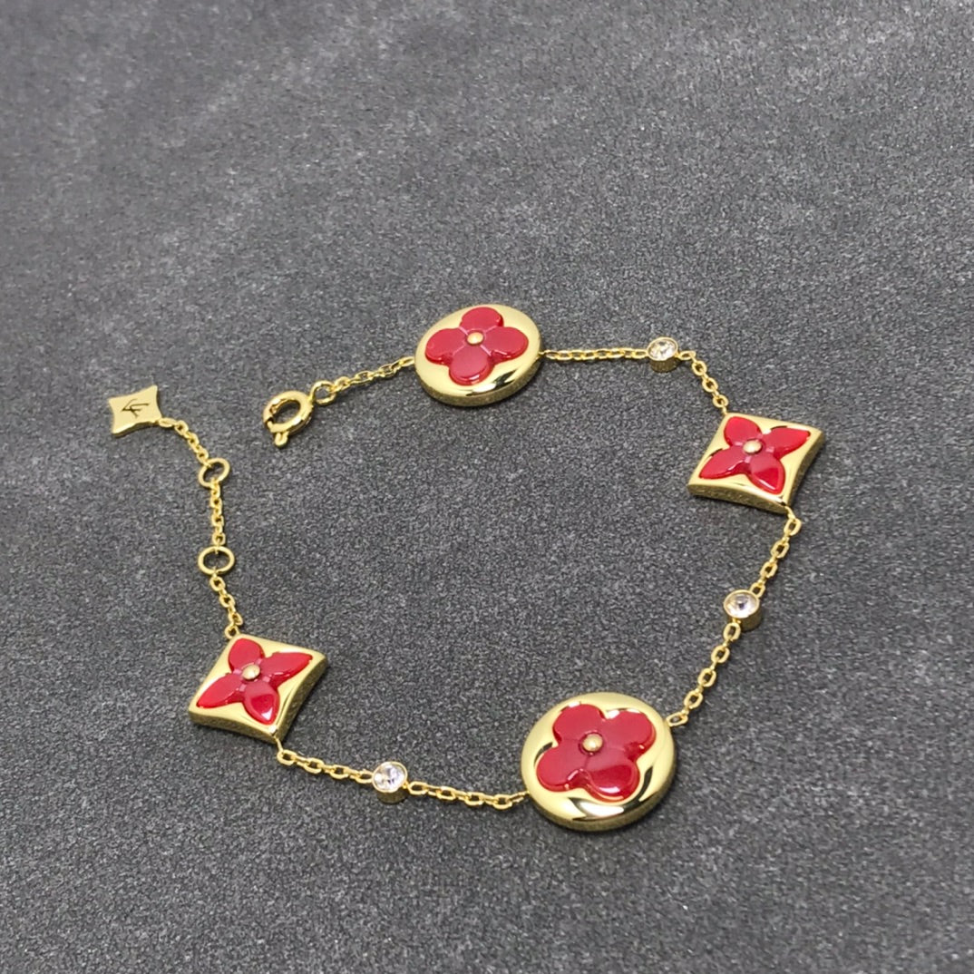 [⭐Lioran]STAR AND SUN CARNELIAN 4 MOTIFS 3 DIAMONDS