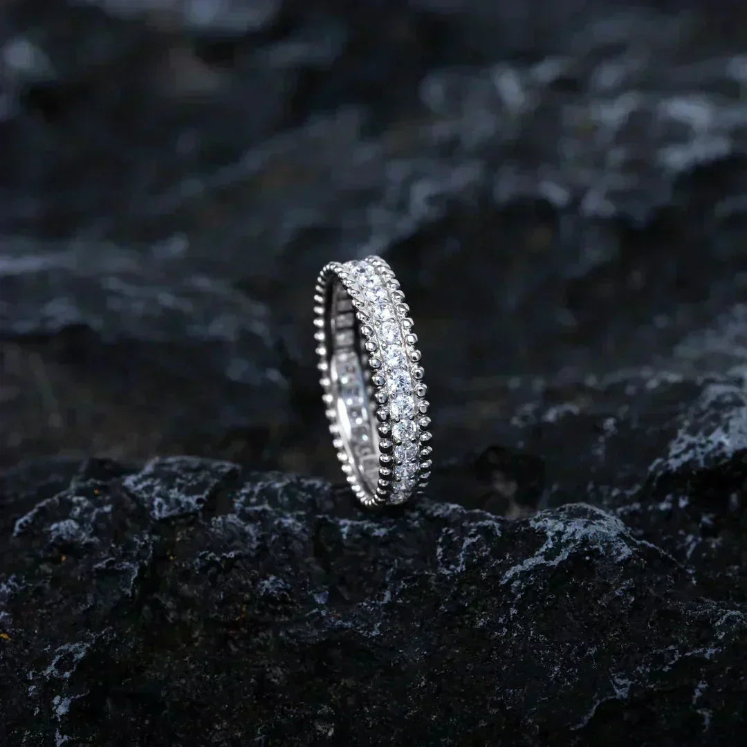 [⭐Lioran]PERLEE DIAMOND SILVER RING