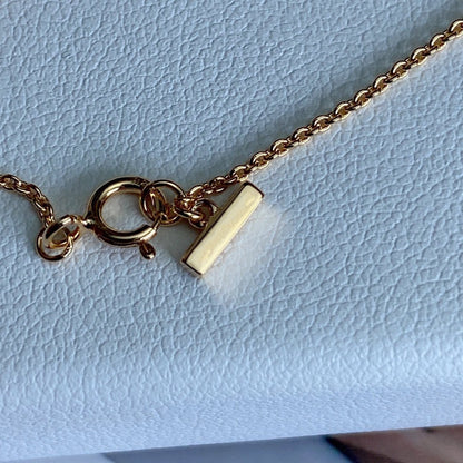 [Lioran]T DIAMOND CIRCLE PEDANT NECKLACE