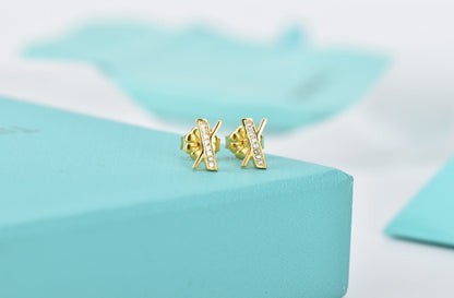 [Lioran]ATLAS DIAMOND STUD EARRINGS