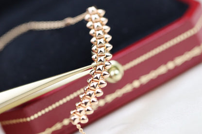 [⭐Lioran]CLASH PINK GOLD NECKLACE