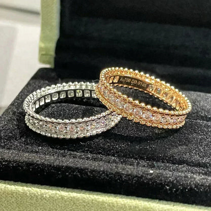 [⭐Lioran]PERLEE DIAMOND ROSE GOLD RING