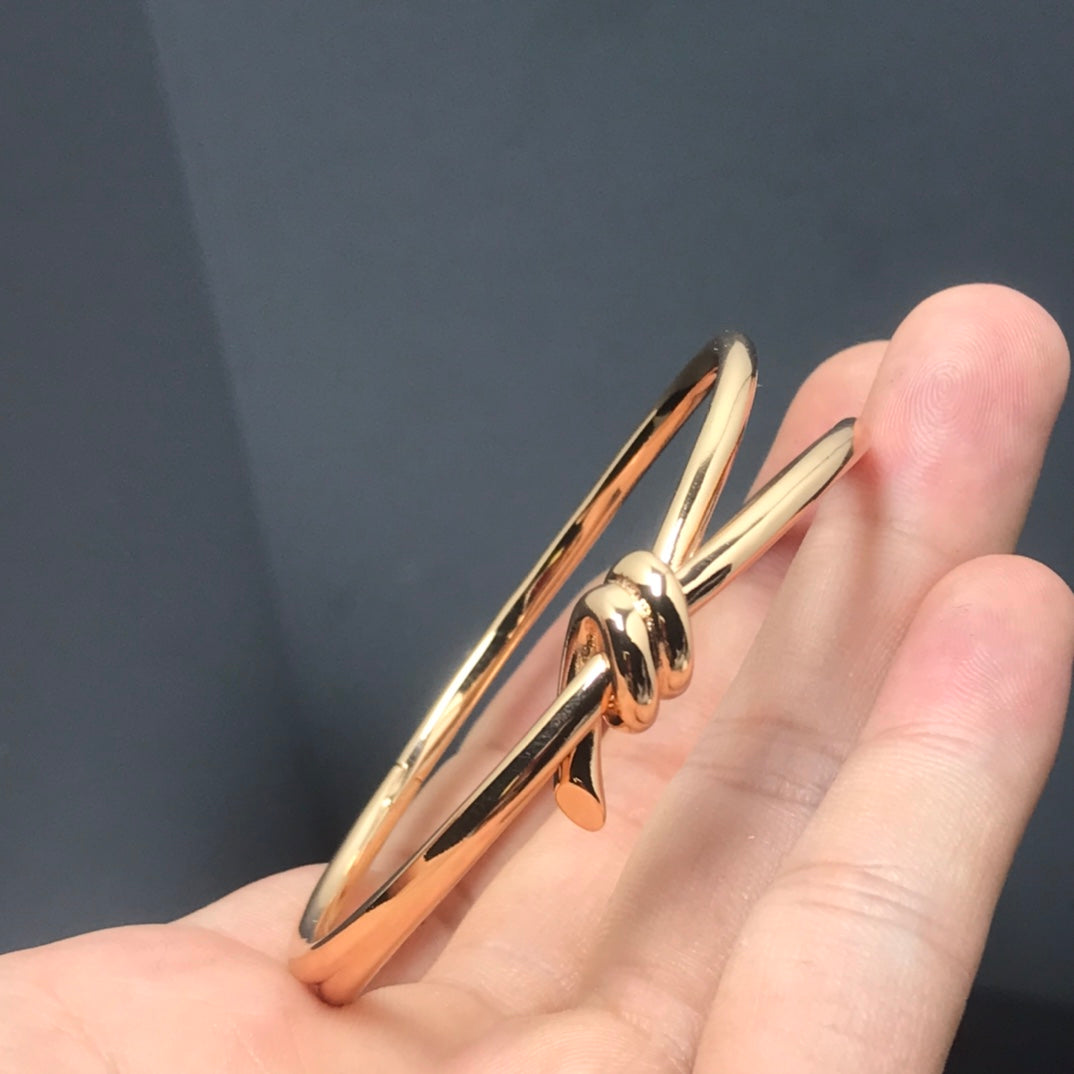 [Lioran]KNOT DOUBLE ROWS BRACELET