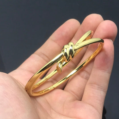 [Lioran]KNOT DOUBLE ROWS BRACELET