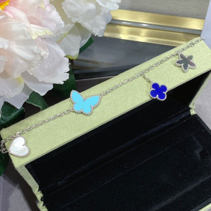 [⭐Lioran]LUCKY SPRING SILVER BRACELET 4 MOTIF