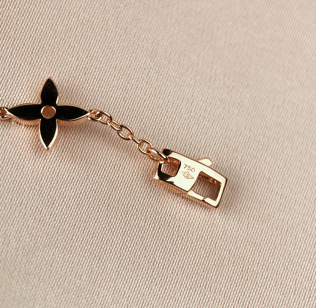 [⭐Lioran]STAR AND SUN 7 MOTIFS GOLD BRACELET
