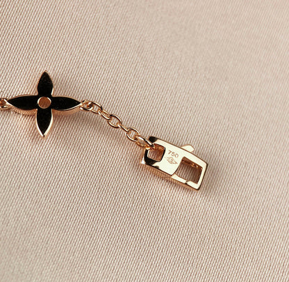 [⭐Lioran]STAR AND SUN 7 MOTIFS GOLD BRACELET