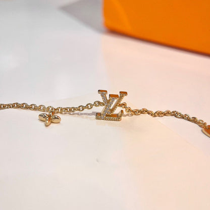 [⭐Lioran]LOGO STAR MOTIF GOLD BRACELET