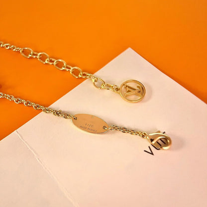 [⭐Lioran]LOGO STAR MOTIF GOLD BRACELET