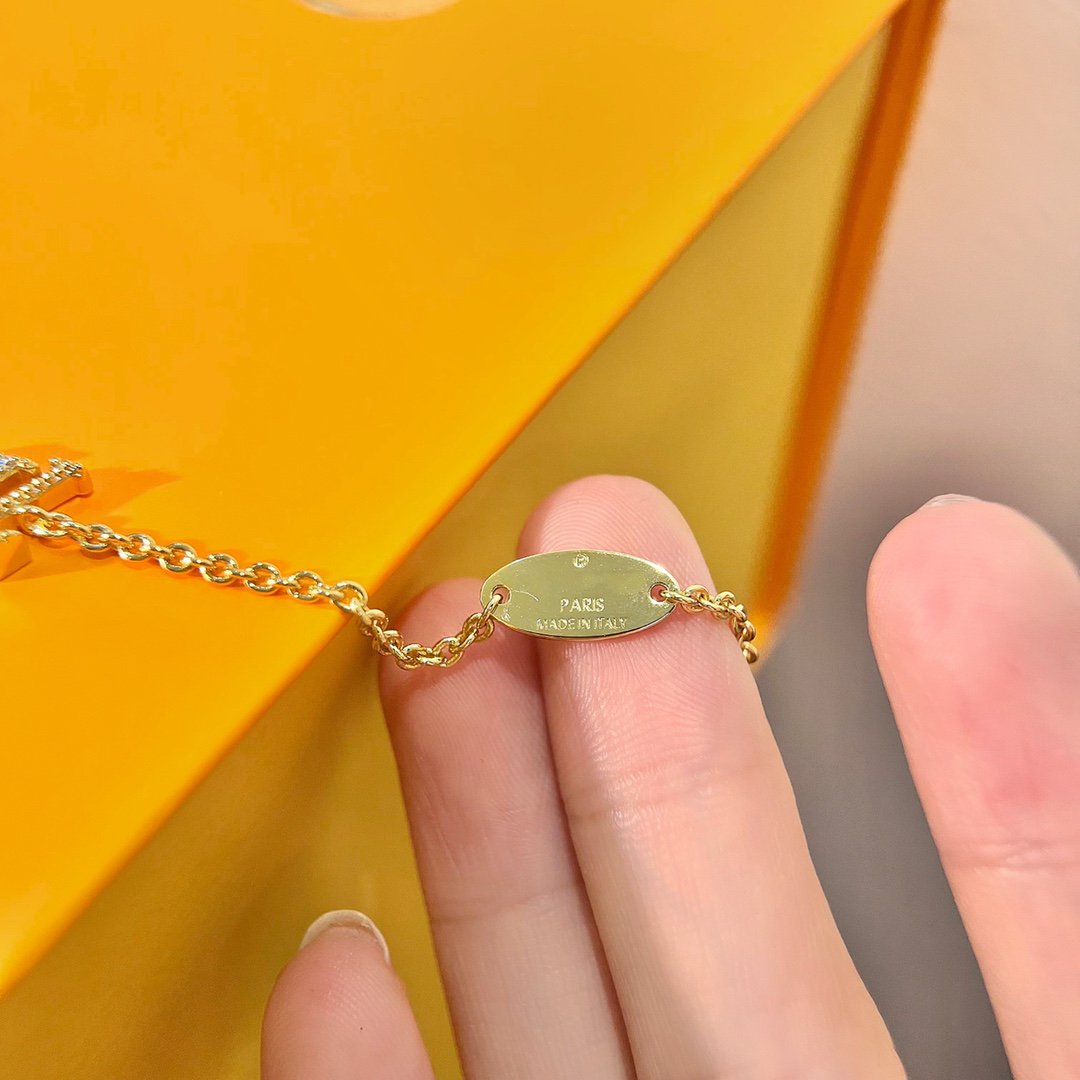 [⭐Lioran]LOGO STAR MOTIF GOLD BRACELET