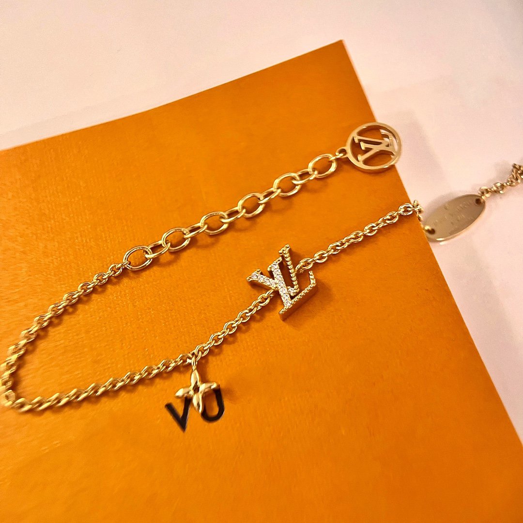 [⭐Lioran]LOGO STAR MOTIF GOLD BRACELET
