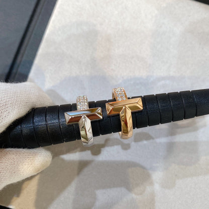[Lioran]T WIRE MEDIUM DIAMOND RING