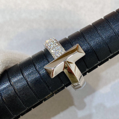 [Lioran]T WIRE MEDIUM DIAMOND RING