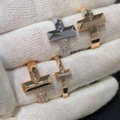 [Lioran]T WIRE MEDIUM DIAMOND RING