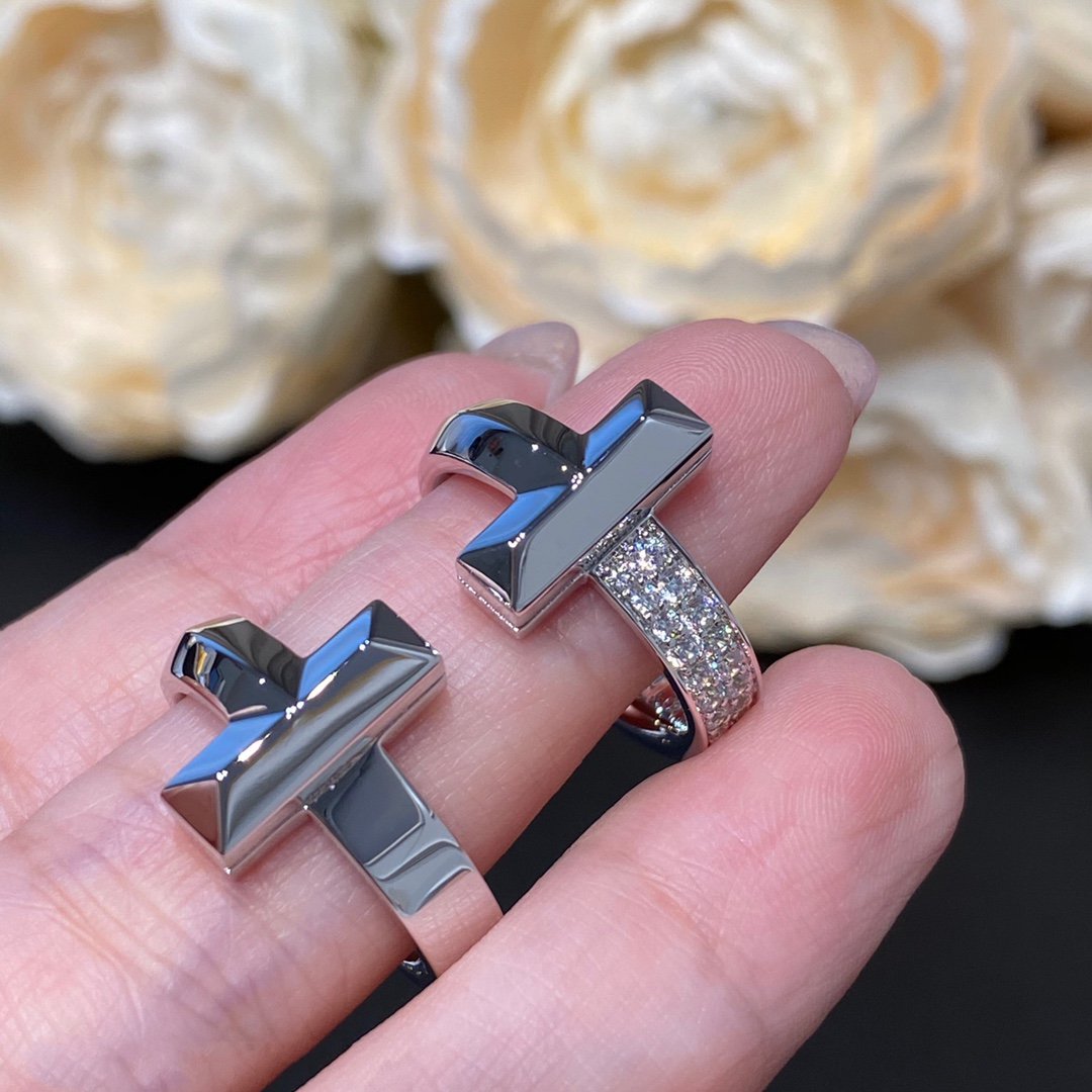 [Lioran]T WIRE MEDIUM DIAMOND RING