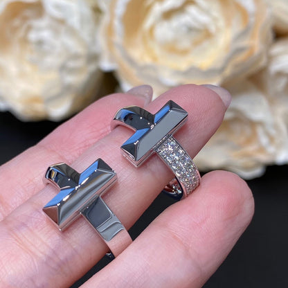[Lioran]T WIRE MEDIUM DIAMOND RING