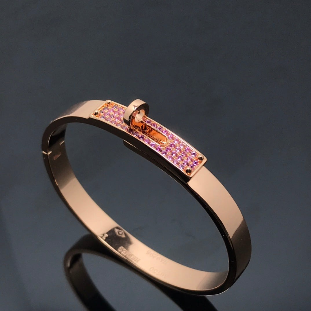 [⭐Lioran]KELLY BRACELET PINK DIAMOND