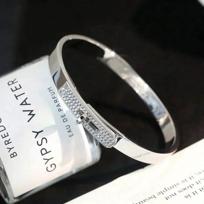 [⭐Lioran]KELLY SILVER DIAMOND BRACELET