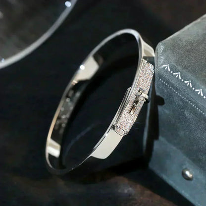 [⭐Lioran]KELLY SILVER DIAMOND BRACELET
