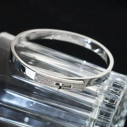 [⭐Lioran]KELLY SILVER DIAMOND BRACELET