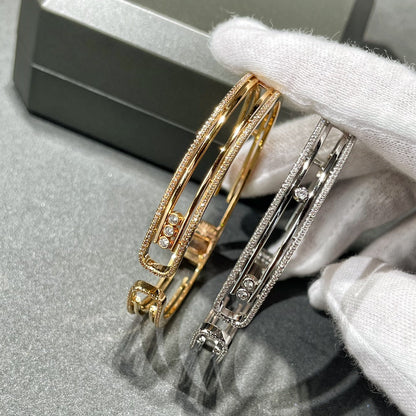[⭐Lioran]MOVE 10TH PAVED DIAMOND BRACELET