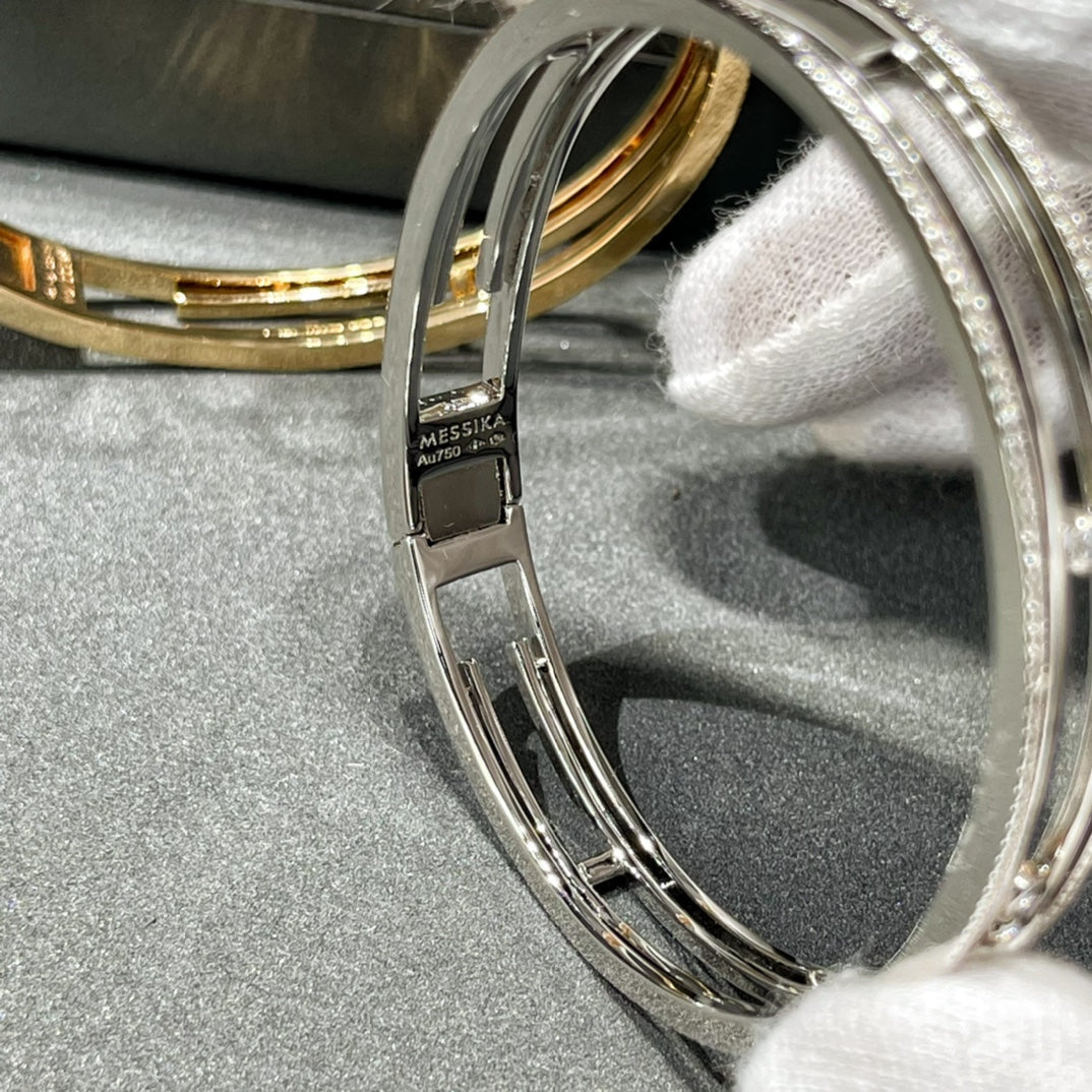 [⭐Lioran]MOVE 10TH PAVED DIAMOND BRACELET