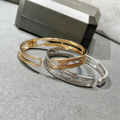 [⭐Lioran]MOVE 10TH PAVED DIAMOND BRACELET