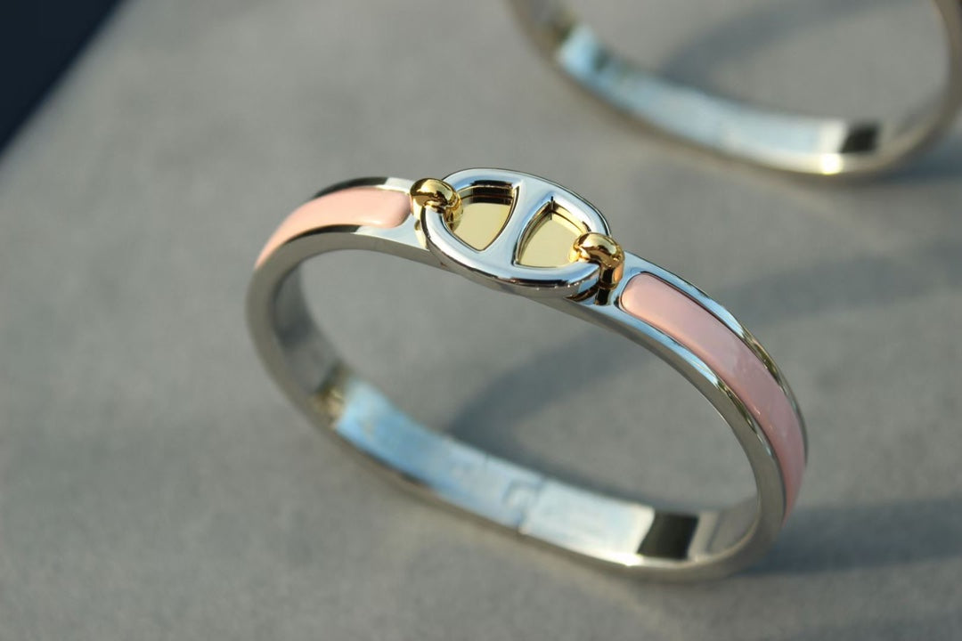 [⭐Lioran]CLIC CHAINE SILVER BRACELET