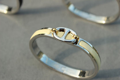[⭐Lioran]CLIC CHAINE SILVER BRACELET