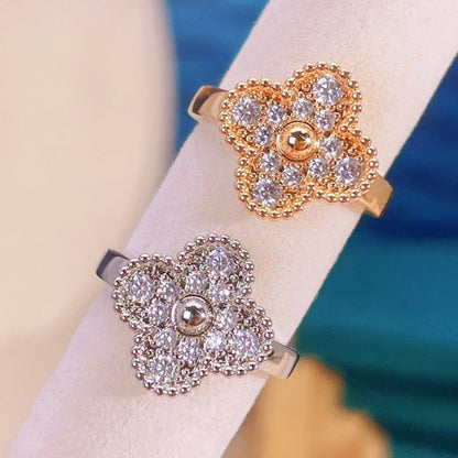 [⭐Lioran]CLOVER DIAMOND RING