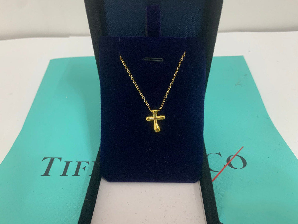 [Lioran]CROSS PENDANT MINI BARE CROSS NECKLACE