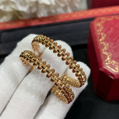[⭐Lioran]CLASH LARGE HOOP EARRINGS