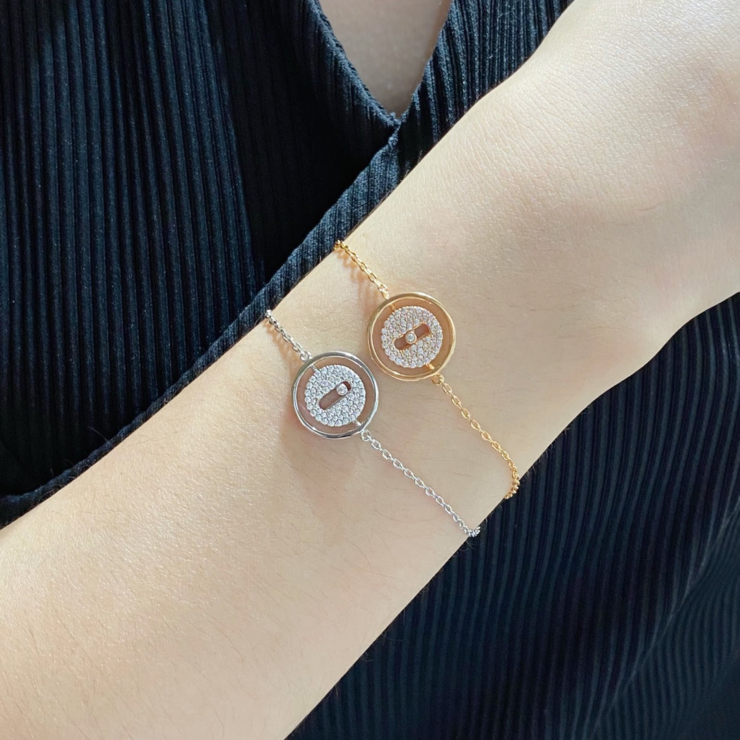 [⭐Lioran]Demo MOVE DIAMOND PAVED BRACELET