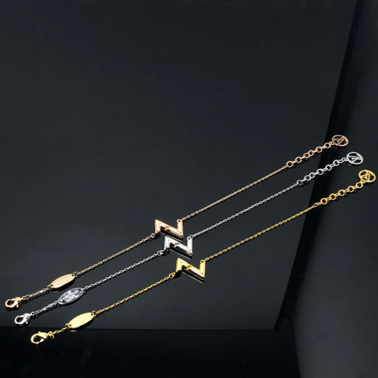 [⭐Lioran]VOLT LV LOGO BRACELET